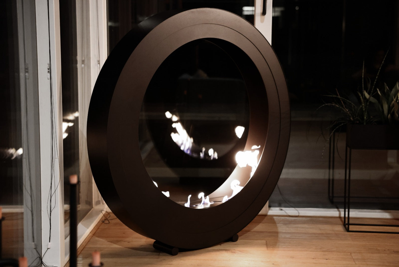 Runder Bioethanol Standkamin Erto Wintergarten Luxus - Amsterdam - Niederlande, Referenz 2