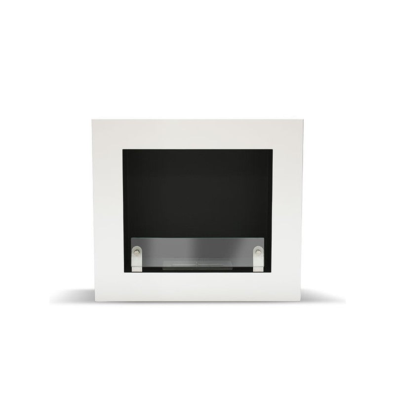 Bioethanol Wandkamin - Brescia Weiss