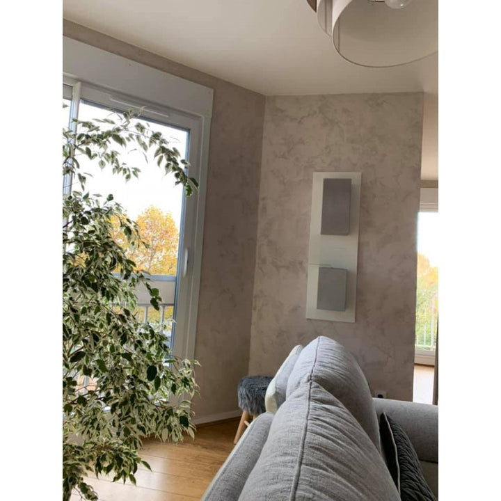 Bioethanol Wandkamin - Kaptur Weiss