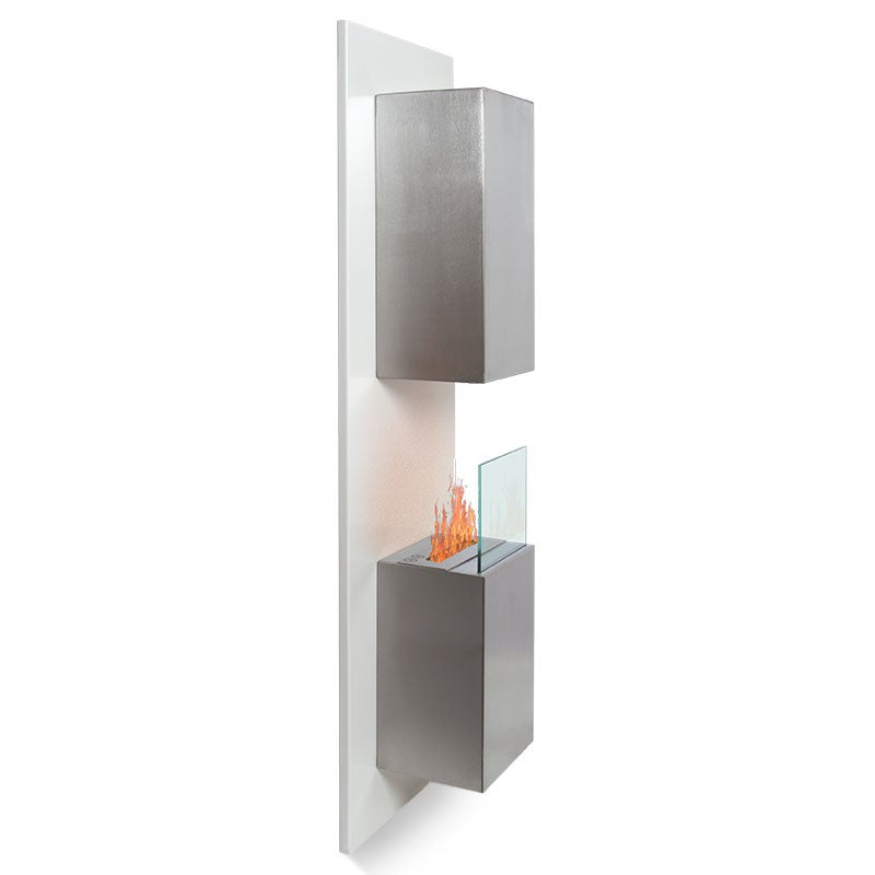 Bioethanol Wandkamin - Kaptur Weiss