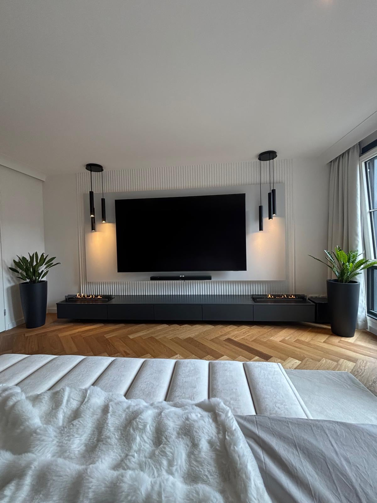 Bioethanol Einbaukamin Luxus Wohnbereich Modern - Amsterdam - Niederlande, Referenz 2