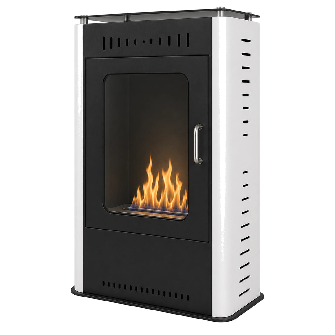 Freistehender Bioethanol Standkamin - SOLARO