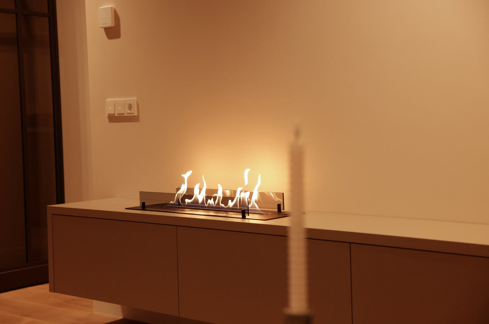 Bioethanol Einbaubrenner Einbau Kamin Modern - Nuland - Niederlande, Referenz 1