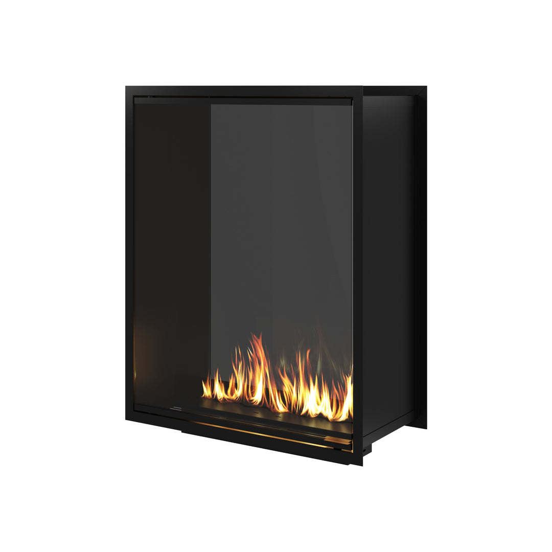 Bioethanol Tunnelkamin Vollglas FAME 100x100 Interior Design