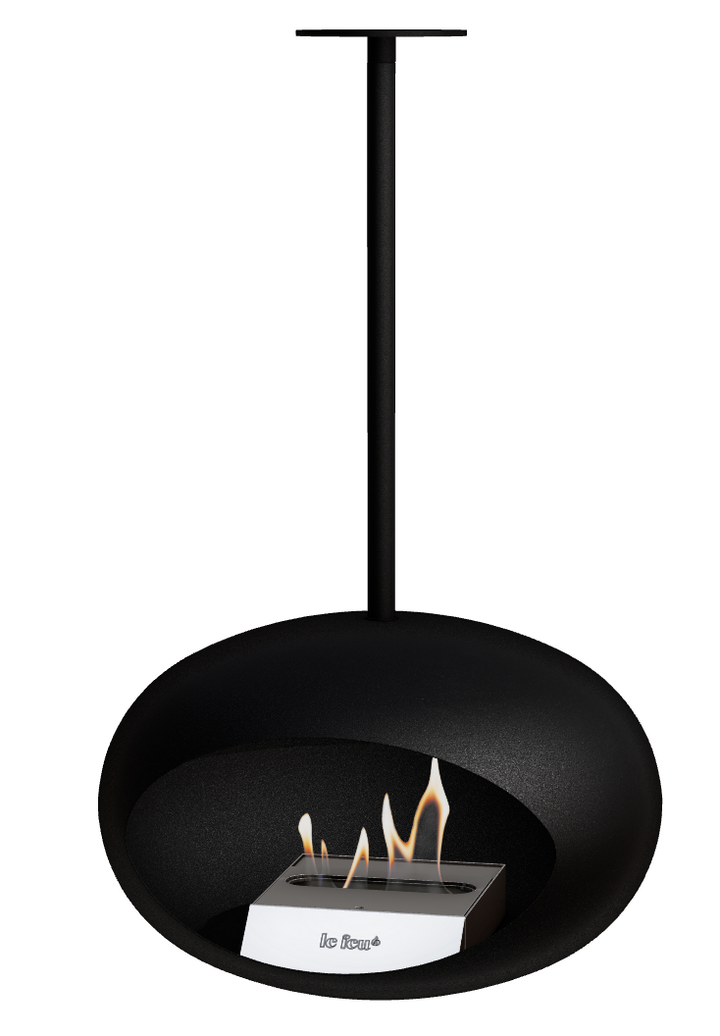 Bioethanol Deckenkamin - Le Feu DOME SKY SW/SW/EDELSTAHL