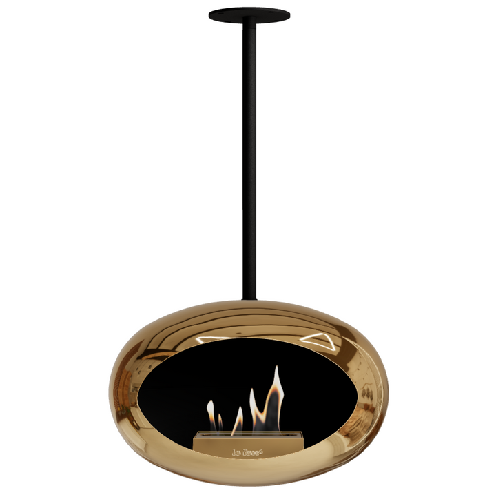 Bioethanol Deckenkamin - Le Feu DOME SKY SW/CHROME GOLD/GOLD