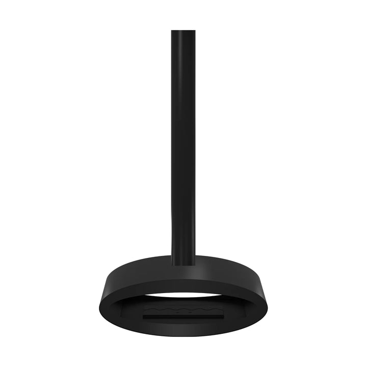 Bioethanol Deckenkamin Haengekamin Decke Kamin Ethanol Deckenmontage TUBE 2Side Schwarz 100cm Wild Flame Frontal