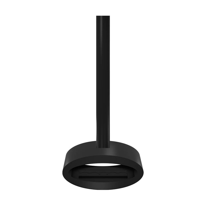 Bioethanol Deckenkamin Haengekamin Decke Kamin Ethanol Deckenmontage TUBE 2Side Schwarz 80cm Wild Flame Frontal