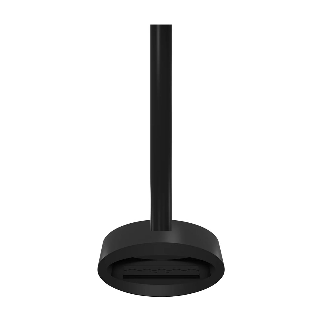 Bioethanol Deckenkamin Haengekamin Decke Kamin Ethanol Deckenmontage TUBE Schwarz 80cm Wild Flame Frontal