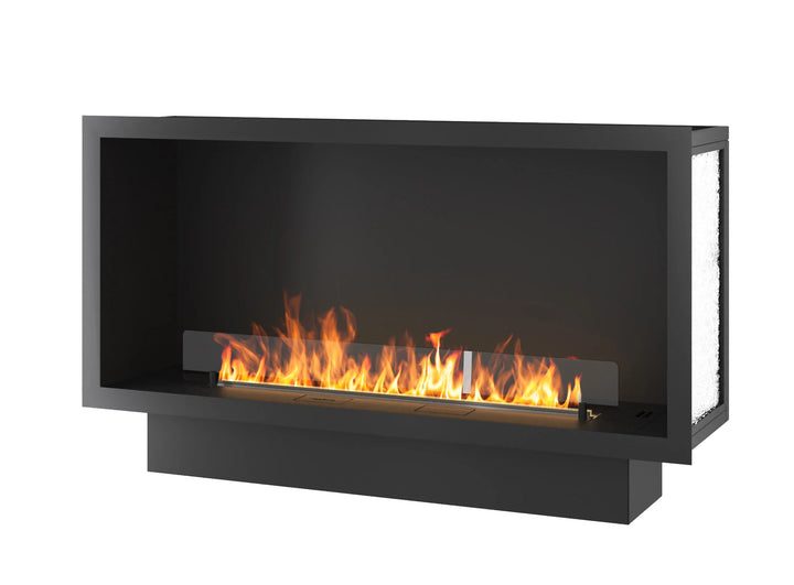 Bioethanol Einbaukamin Einbau Kamin Ofen ETRONIC BASIC INSIDE 1200 InFire Automatisch Pumpe App Fernbedienung mit Glas SmartFire