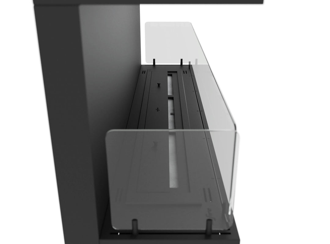 Dreiseitiger Ethanol Einbaukamin - Inside C V3 80