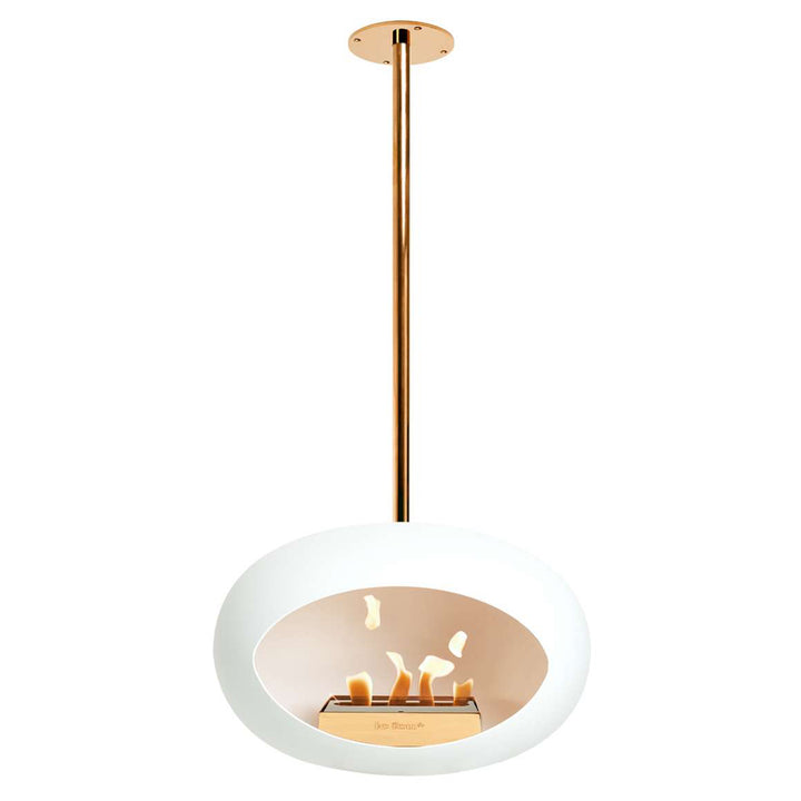 Bioethanol Deckenkamin - Le Feu DOME SKY WEISS/GOLD