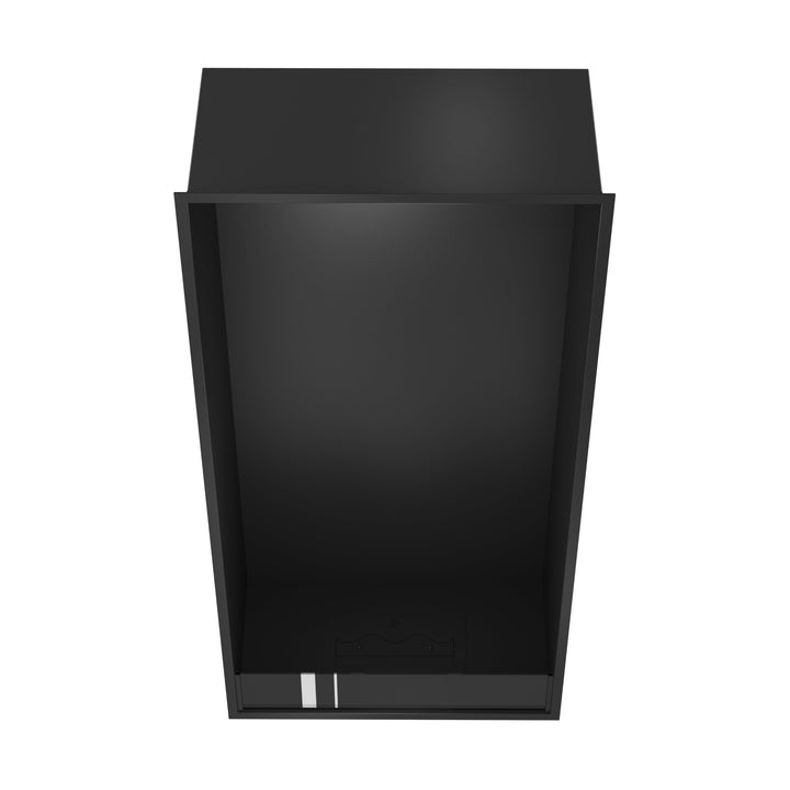 Bioethanol Kamin Ofen Vertikal SELECTED 60x100 cm Wild Flame – Einbau Ethanolkamin Draufsicht
