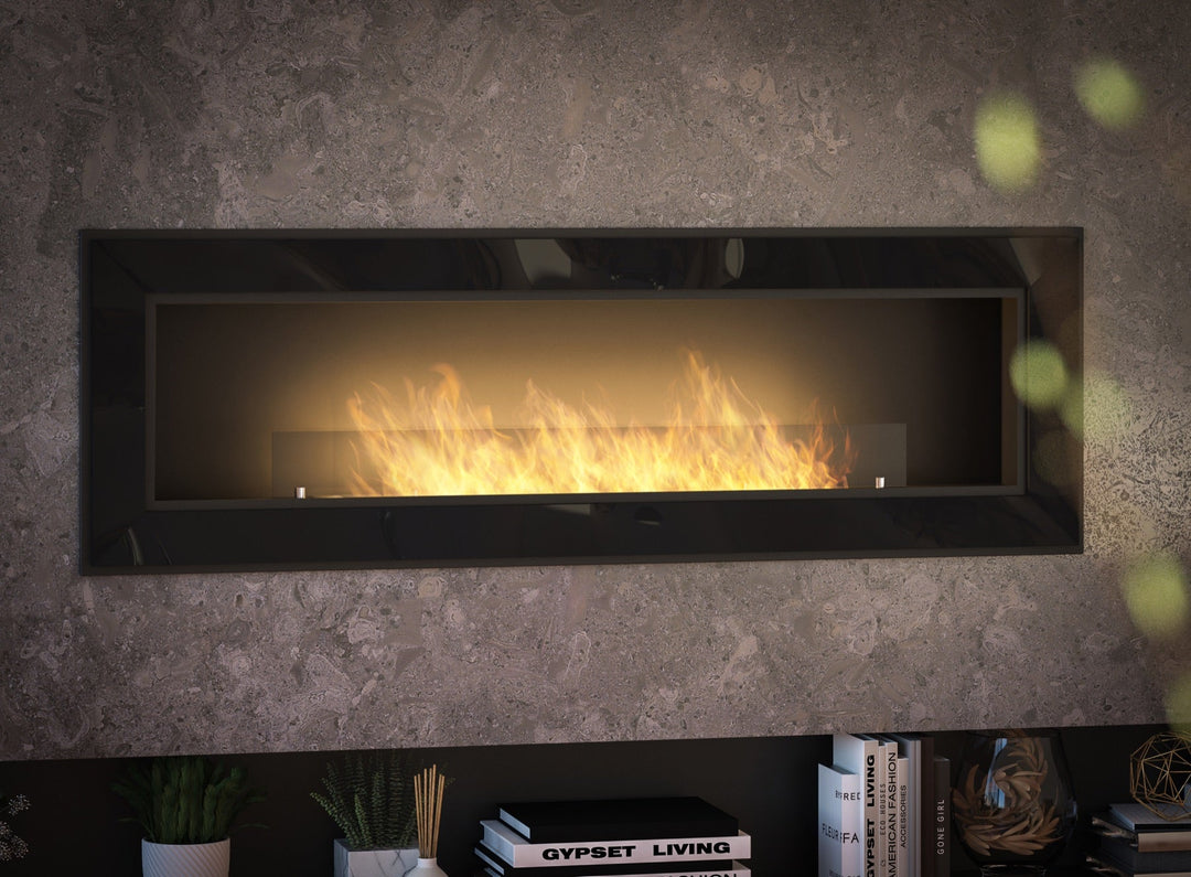 bioethanol-einbaukamin-frame-1500-simplefire-simple-fire-schwarz-hochglanz-nahaufnahme-wand-einbau