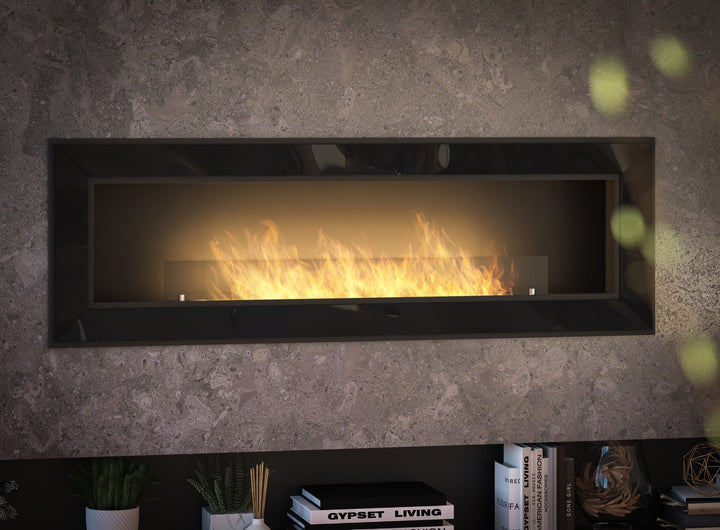 bioethanol-einbaukamin-frame-1500-simplefire-simple-fire-schwarz-hochglanz-nahaufnahme-wand-einbau