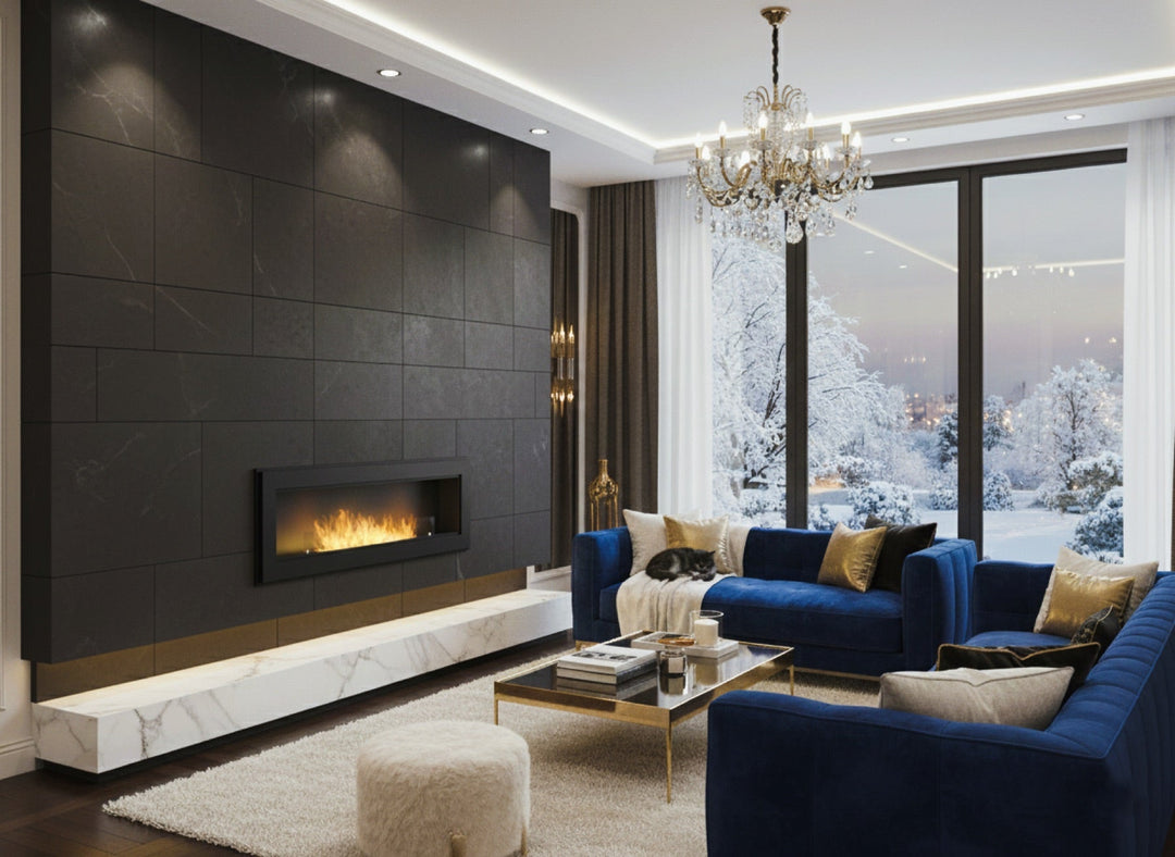 bioethanol-einbaukamin-frame-1500-simplefire-simple-fire-schwarz-matt-wand-eingebaut