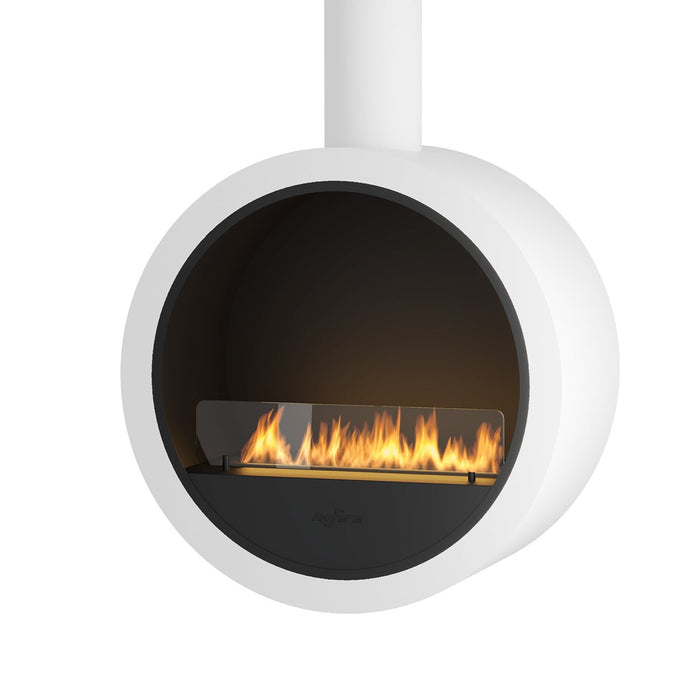 Bioethanol Deckenkamin Hängekamin - INCYRCLE Weiss