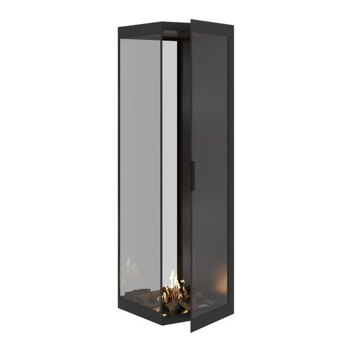 Bioethanol Raumteiler SAINT Vertikal Vollglas 50x180 - Produktansicht