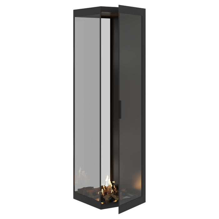 Bioethanol Raumteiler SAINT Vertikal Vollglas 50x200 - Produktansicht