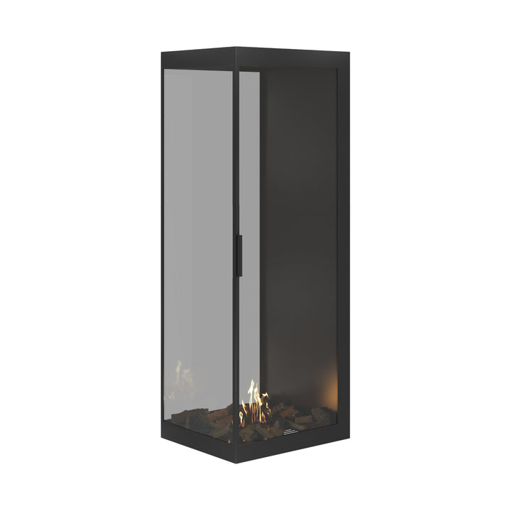 Bioethanol Raumteiler SAINT Vertikal Vollglas 60x160 - Vollverglasung