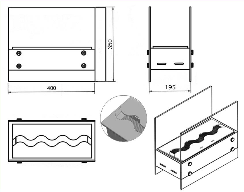 bioethanol-standkamin-tischkamin-tischfeuer-ethanol-dempo-seindematt-schwarz-mit-glas-technische-zeichnung-alle-groesen-2