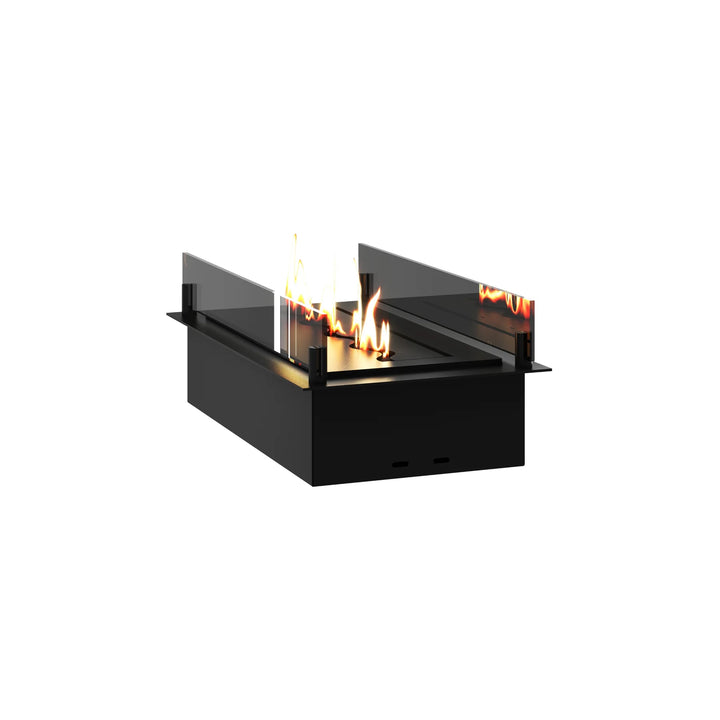 Bioethanol Einbau Brenner Einsatz Ethanol Einbau Kassette SOLO 60cm mit Glas von Wild Flame