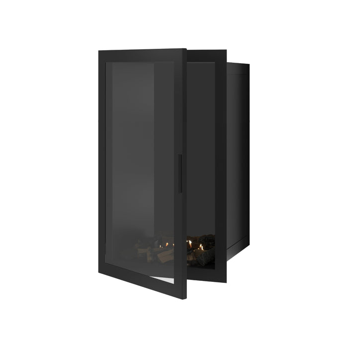Bioethanol Einbaukamin Vollglas Vertikal SELECTED 60x100