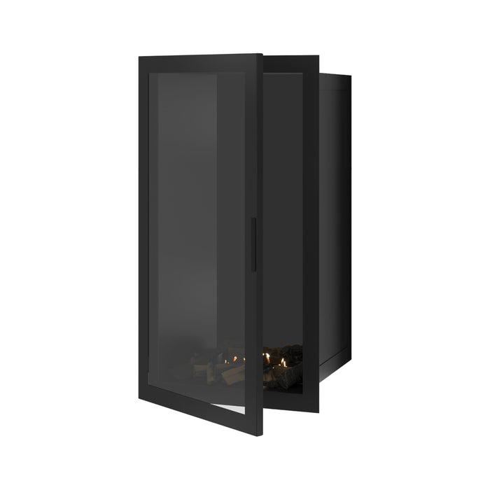Bioethanol Einbaukamin Vollglas Vertikal SELECTED 60x120