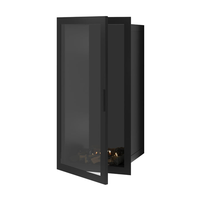 Bioethanol Einbaukamin Vollglas Vertikal SELECTED 60x140
