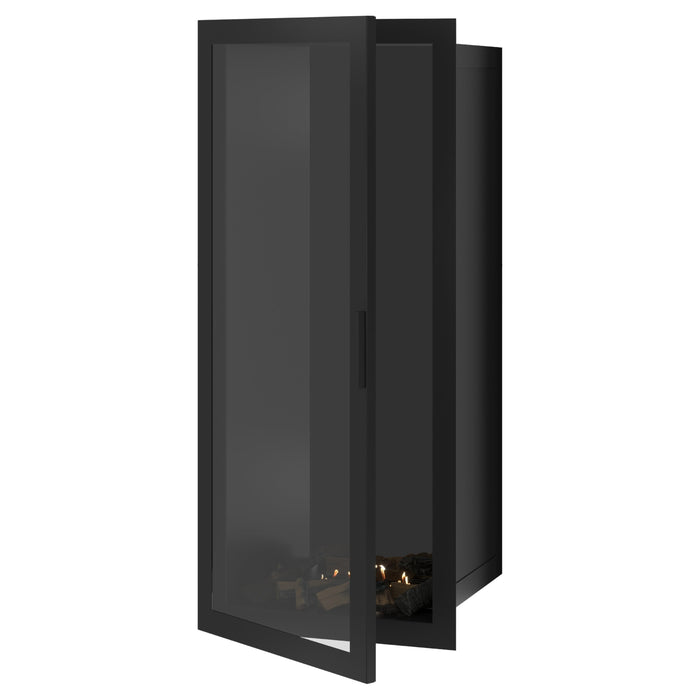 Bioethanol Einbaukamin Vollglas Vertikal SELECTED 60x200