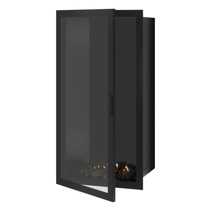 Bioethanol Einbaukamin Vollglas Vertikal SELECTED 70x180