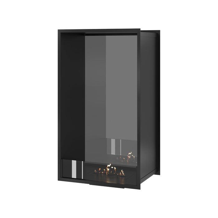 Bioethanol Tunnelkamin Vertikal Halb-Vollglas - FAME 60x120