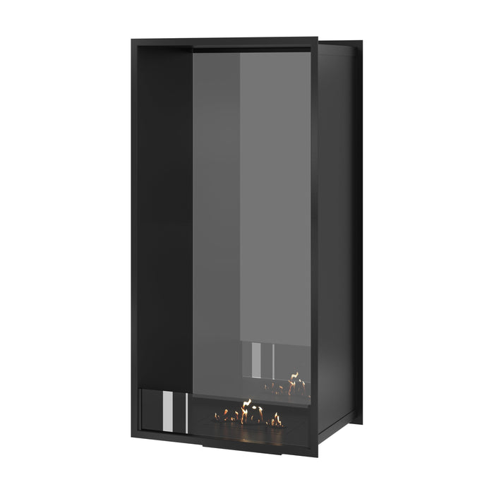 Bioethanol Tunnelkamin Vertikal Halb-Vollglas - FAME 60x180