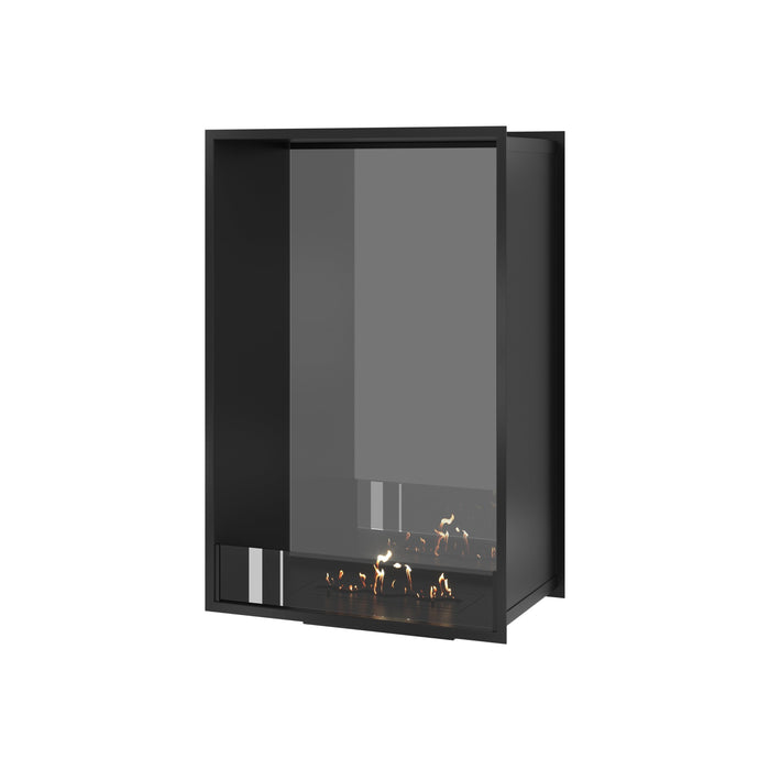 Bioethanol Tunnelkamin Vertikal Halb-Vollglas - FAME 70x100