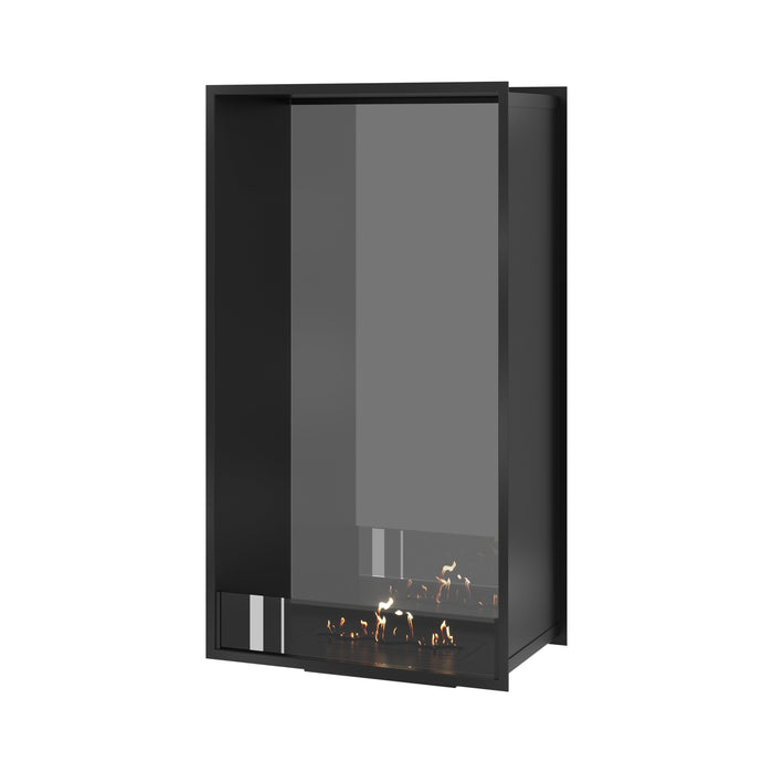 Bioethanol Tunnelkamin Vertikal Halb-Vollglas - FAME 70x140