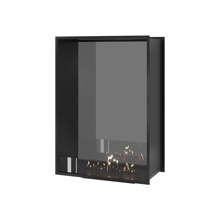 Bioethanol Tunnelkamin Vertikal Halb-Vollglas - FAME 80x100