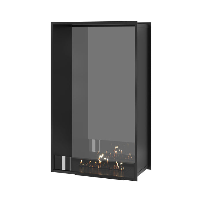 Bioethanol Tunnelkamin Vertikal Halb-Vollglas - FAME 80x140