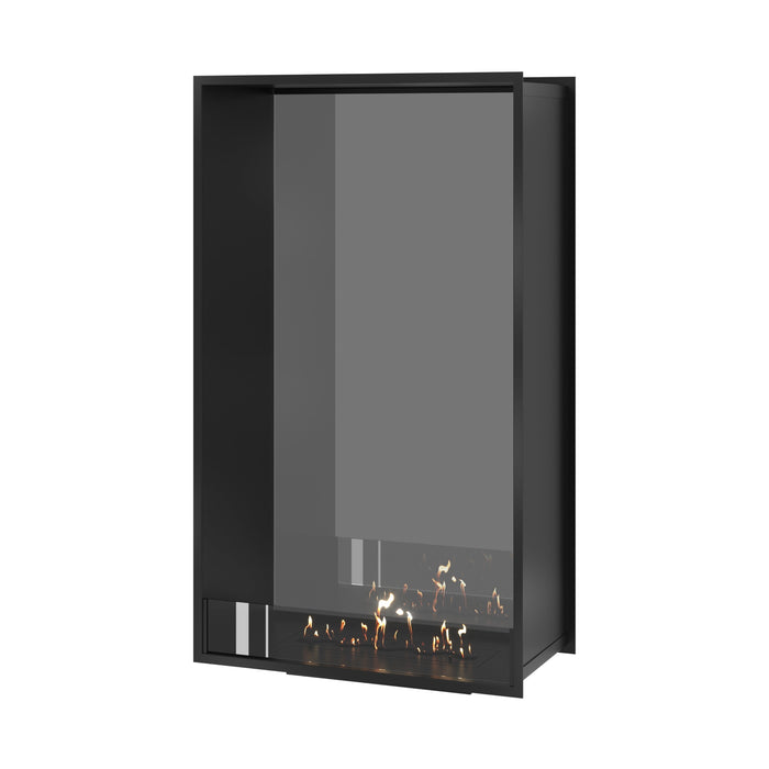 Bioethanol Tunnelkamin Vertikal Halb-Vollglas - FAME 80x160