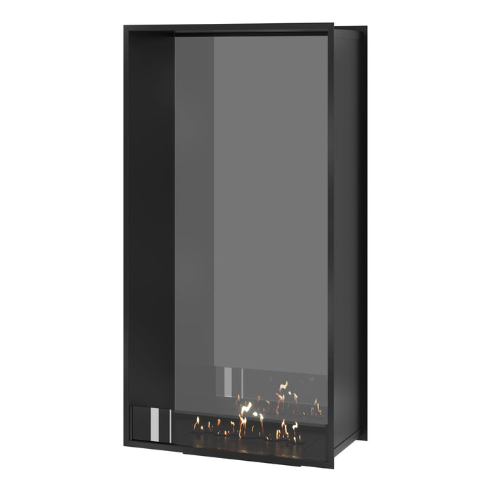 Bioethanol Tunnelkamin Vertikal Halb-Vollglas - FAME 80x200
