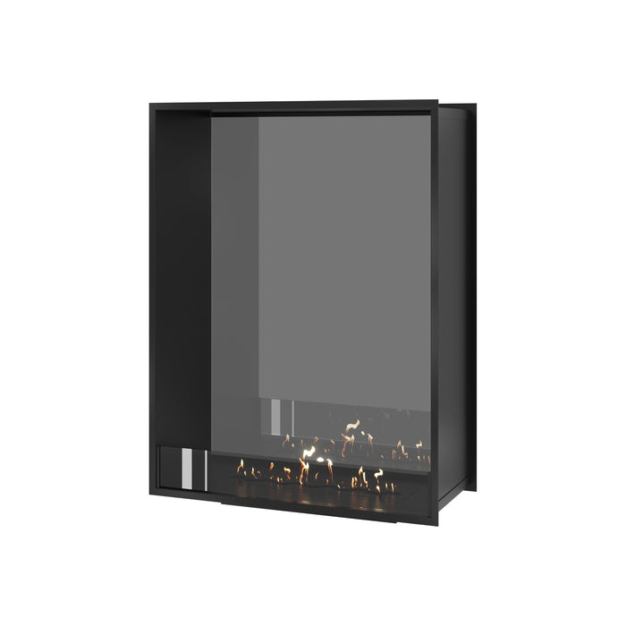 Bioethanol Tunnelkamin Vertikal Halb-Vollglas - FAME 90x100