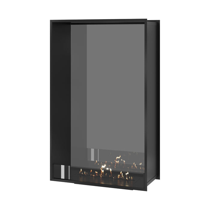 Bioethanol Tunnelkamin Vertikal Halb-Vollglas - FAME 90x160
