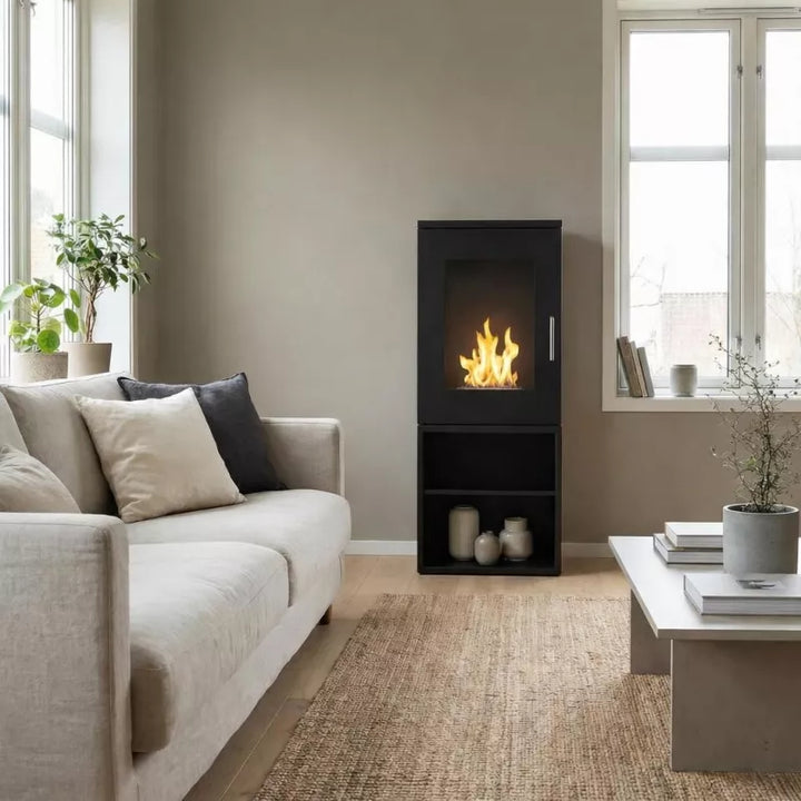 Freistehender Bioethanol Standkamin - CASORIA