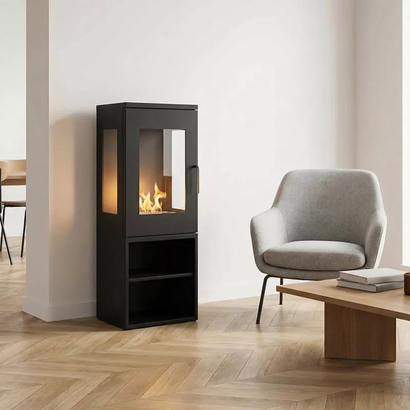 Freistehender Bioethanol Standkamin - CASORIA