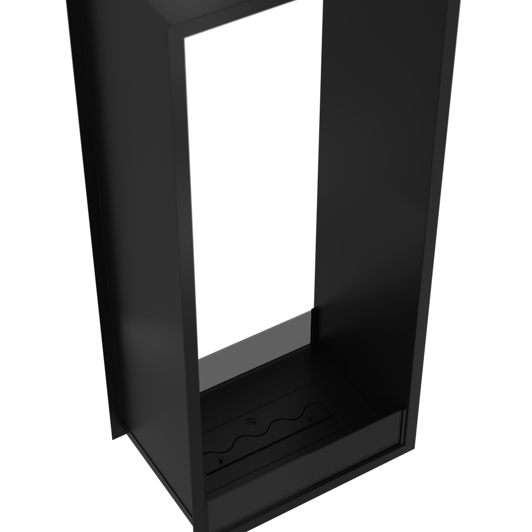 Bioethanol Einbau Tunnelkamin Vertikal FAME 60x120 cm Ansicht 8