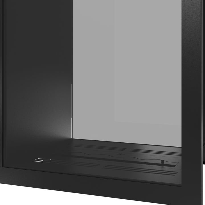 Bioethanol Kamin Raumteiler Vollverglasung FAME Vertikal 70x100 Luxus