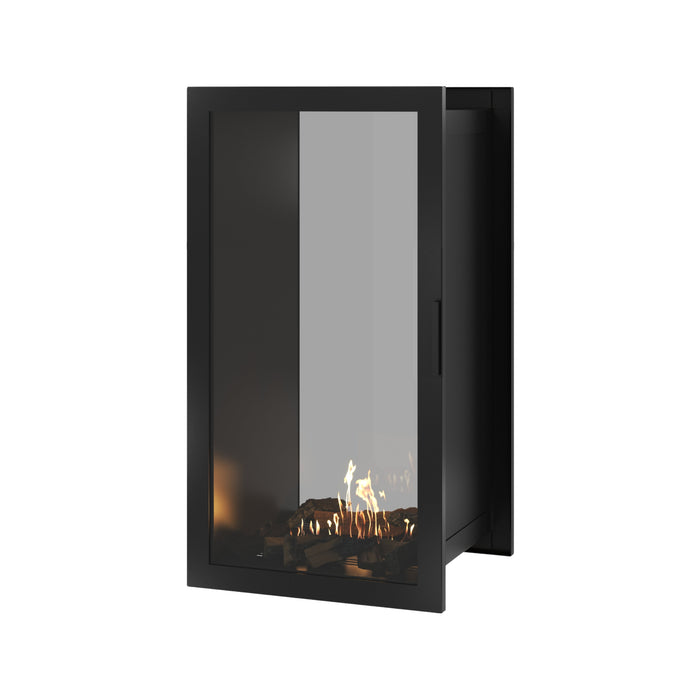 Bioethanol Einbau Tunnelkamin Vollglas Vertikal FAME 60x120 Produktansicht