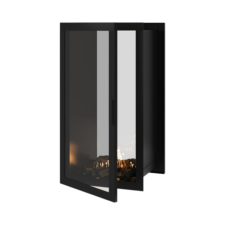 Einbau Bioethanol Kamin Vollverglasung FAME 60x120 Perspektive