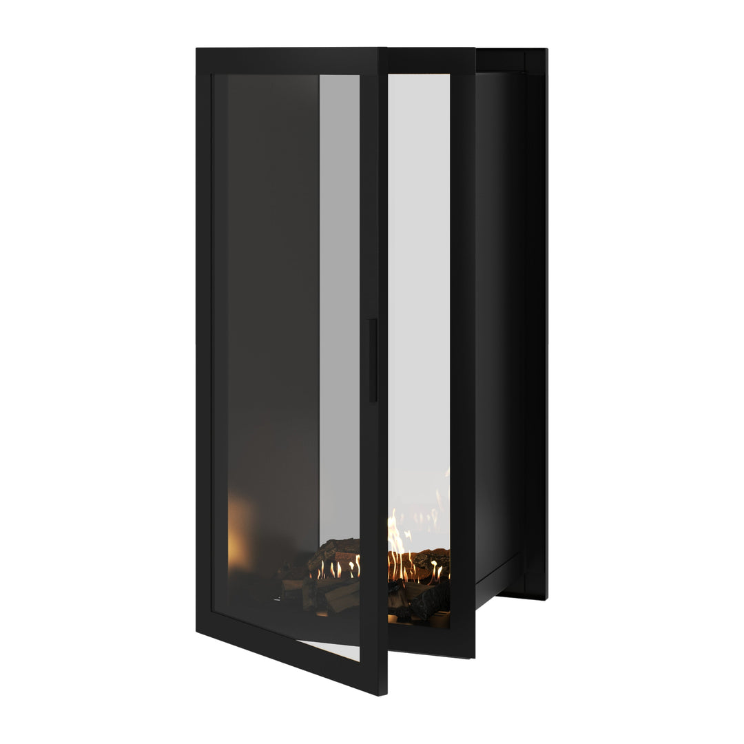 Einbau Bioethanol Kamin Vollverglasung FAME 60x160 Perspektive
