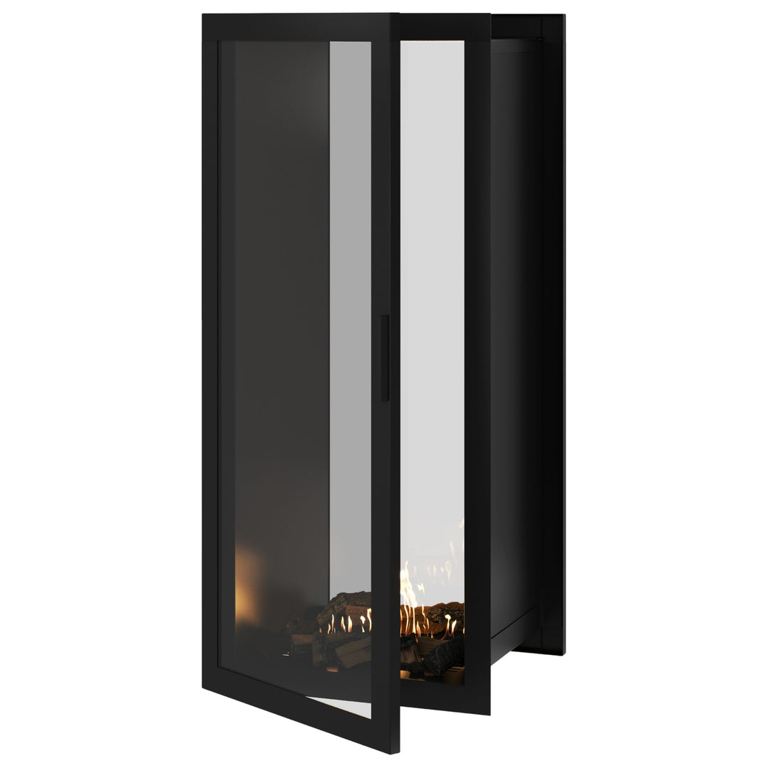 Einbau Bioethanol Kamin Vollverglasung FAME 60x200 Perspektive