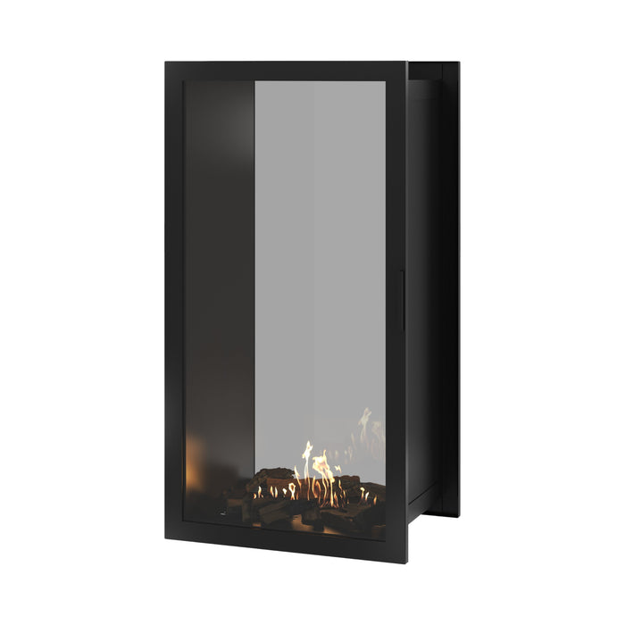 Bioethanol Einbau Tunnelkamin Vollglas Vertikal FAME 70x140 Produktansicht